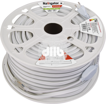 Лента светодиодная LEDх92/м 1м 9Вт/м 220В IP67 красный