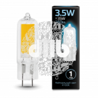 Лампа светодиодная LED 3.5Вт 4100K G4 AC220-240V Glass Gauss