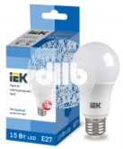 Лампа светодиодная LED 15вт Е27 дневной ECO