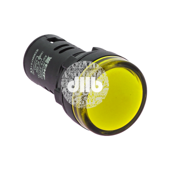 Лампа AD16-22HS LED матрица 22мм жёлтый