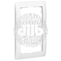 Galea Life Рамка 2 поста вертикальная white