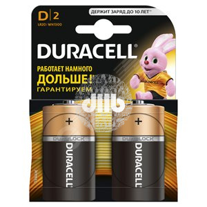 Элем. Пит. Duracell LR20-2BL NEW (2/20/3300)