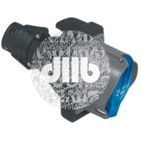 Розетка кабельная переносная IP44 2К+З 230v 63A Hypra