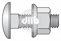 Винт+гайка B13 M6х25 (50шт) SS316L