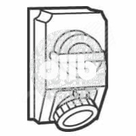Розетка переносная IP67 3К+З 400v 16А Hypra