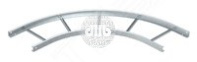 Секция угловая 90град. 45x300 горячий цинк