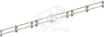 Шина медная 20x5mm 3PW V2 A2 x2332