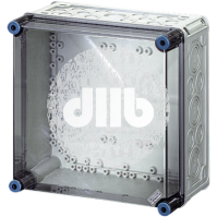 Бокс с прозрачной крышкой 300х300х170 IP65