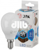 Лампа светодиодная Эра LED P45-11W-840-E14 (диод, шар, 11Вт, нейтр, E14)