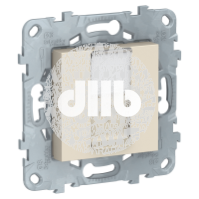 Розетка UNICA NEW компьютерная RJ45 одиночная категория 5е UTP бежевый
