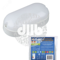 ULW-Q225 12W/6500К IP65 WHITE Светильник светодиодный влагозащищенный. Овал. Дневной свет (6500K). 1