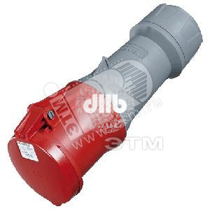 Розетка кабельная 63А 3Р+E IP44 переносная PowerTOP
