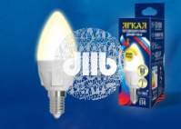 LED-C37 7W/3000K/E14/FR/DIM PLP01WH Лампа светодиодная, диммируемая. Форма «свеча», матовая. Серия Я