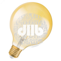 Лампа светодиодная филаментная LED 2,5Вт E27 2400К 220лм винтаж 230V GOLD (замена 22Вт) Deco FIL  OS