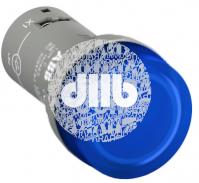 Лампа CL2-513L синяя со встроенным светодиодом 110-130В AC