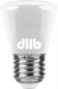 Лампа светодиодная LED 1вт Е27 матовый 6400К колокольчик