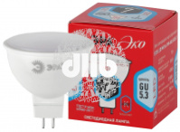 Лампа светодиодная ECO LED MR16-7W-840-GU5.3 (диод, софит, 7Вт, нейтр, GU5.3) ЭРА (10/100/4000) ЭРА