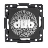 Стокгольм Механизм Розетки RJ-45 1-местной черный EKF