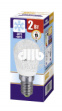 Лампа светодиодная LED 2Вт Т26 Е14 холодный матовая (для холодильника)