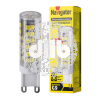 Лампа светодиодная LED 6вт 230в G9 белый капсульная