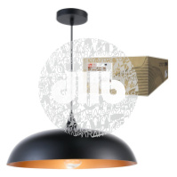 DLC-V105 E27 BLACK Светильник декоративный подвесной ТМ ''Fametto'', серия ''Vintage''. Без лампы. М