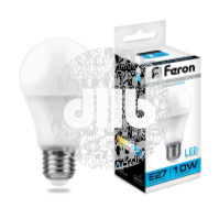 Лампа светодиодная LED 10вт Е27 дневной