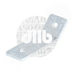 Соединительная пластина 45град., с 3 отверстиями 103x50x40x5 горячий цинк