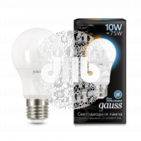 Лампа светодиодная LED 10вт 230в, A60, Е27,2700K/4100K Gauss