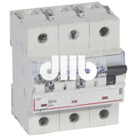 Выключатель автоматический DX3 50кА 4А 3П MA