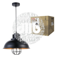 DLC-V304 E27 BLACK Светильник декоративный подвесной ТМ ''Fametto'', серия ''Vintage''. Без лампы. М