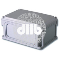 Корпус IP67 300х150х146 Hкрышки=21 пластиковый с выбивным фланцем непрозрачная крышка