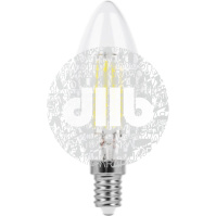 Лампа светодиодная LED 11вт Е14 теплый свеча FILAMENT