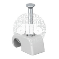 Крепежная скоба с гвоздем 10-14mm, L30