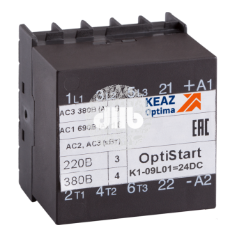 Мини-контактор OptiStart K1-09L01=24DC