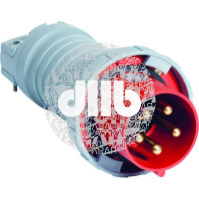 Вилка кабельная 4125P 1W 125А 3P +N+E IP 67 1ч