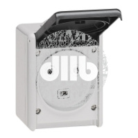 PLEXO Розетка с заземлением 32А IP44