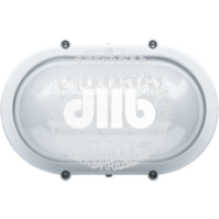 Светодиодный светильник ДБП-12W IP65 D175*110*76 IK10 1100lm 4000K SOLID антивандальный овальный Gau