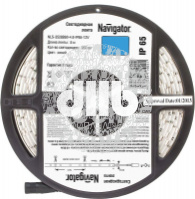 Лента светодиодная LEDх60/м 5м 4.8w/m 12в.IP65 синий