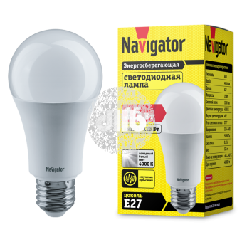 Лампа светодиодная LED 15вт Е27 белый
