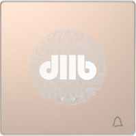 Клавиша D-Life с линзой для LED модуля символ: звонок шампань SD