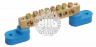 Шина N ноль на двух угловых изоляторах ШНИ-8х12-16-У2-С