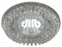 DK LD34 SL/WH Точечные светильники ЭРА декор cо светодиодной подсветкой MR16, прозрачный