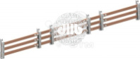 Шина медная 30x10mm 4PW V1 A1 x2251