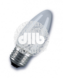 Лампа накаливания декоративная ДС 40вт B35 230в E27 матовая Osram