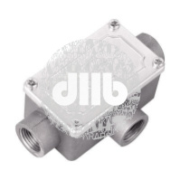 Коробка ответвительная алюминиевая 3 ввода М25х1.5 IP55 118х67х42мм