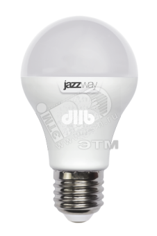 Лампа светодиодная LED 12Вт E27 230V/50Hz теплый матовая груша