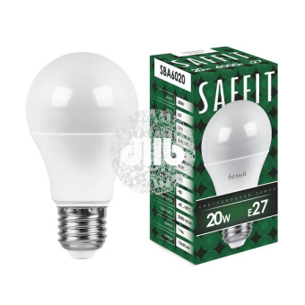 Лампа светодиодная LED 20вт Е27 белый