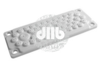 Ввод кабельный пластик V0 UL94 IP65 +130 - 40 50 отверстий