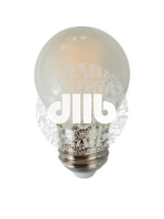 Лампа сетодиодная декоративная LED 8w E27 4000K шар матовый филамент 230/50 Jazzway