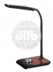 NLED-473-10W-BK Светильники настольные ЭРА NLED-473-10W-BK черный с деревом наст.светильник